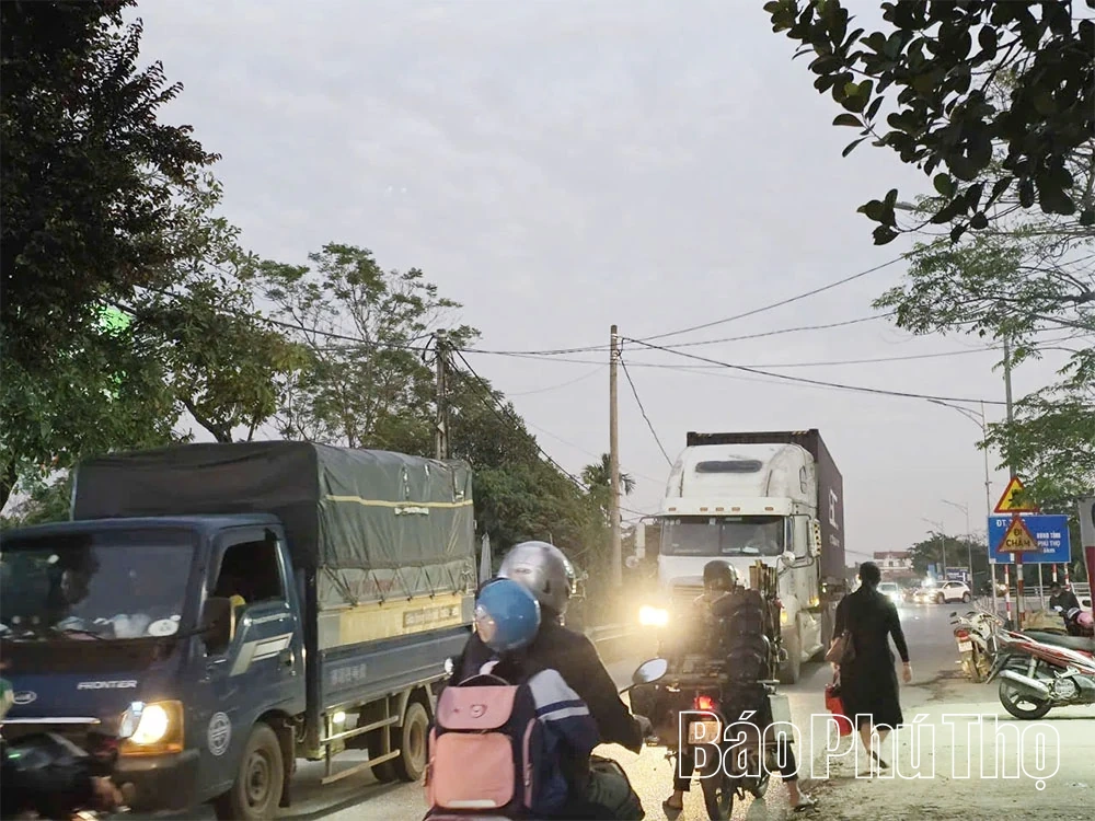 ازدحام ترافیک در منطقه پل وین فو