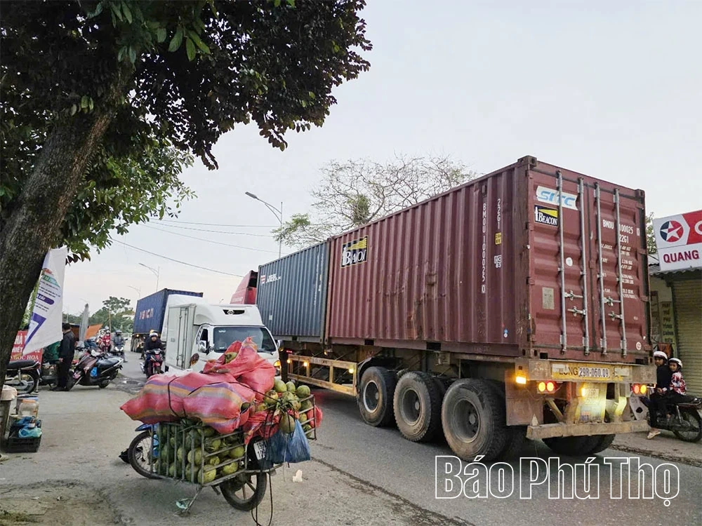 ازدحام ترافیک در منطقه پل وین فو رخ می‌دهد