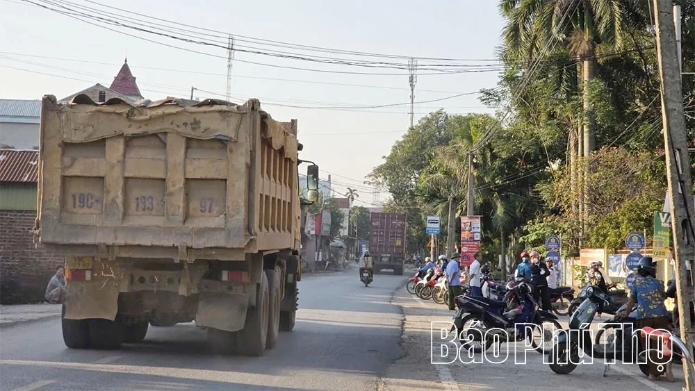 ازدحام ترافیک در منطقه پل وین فو رخ می‌دهد