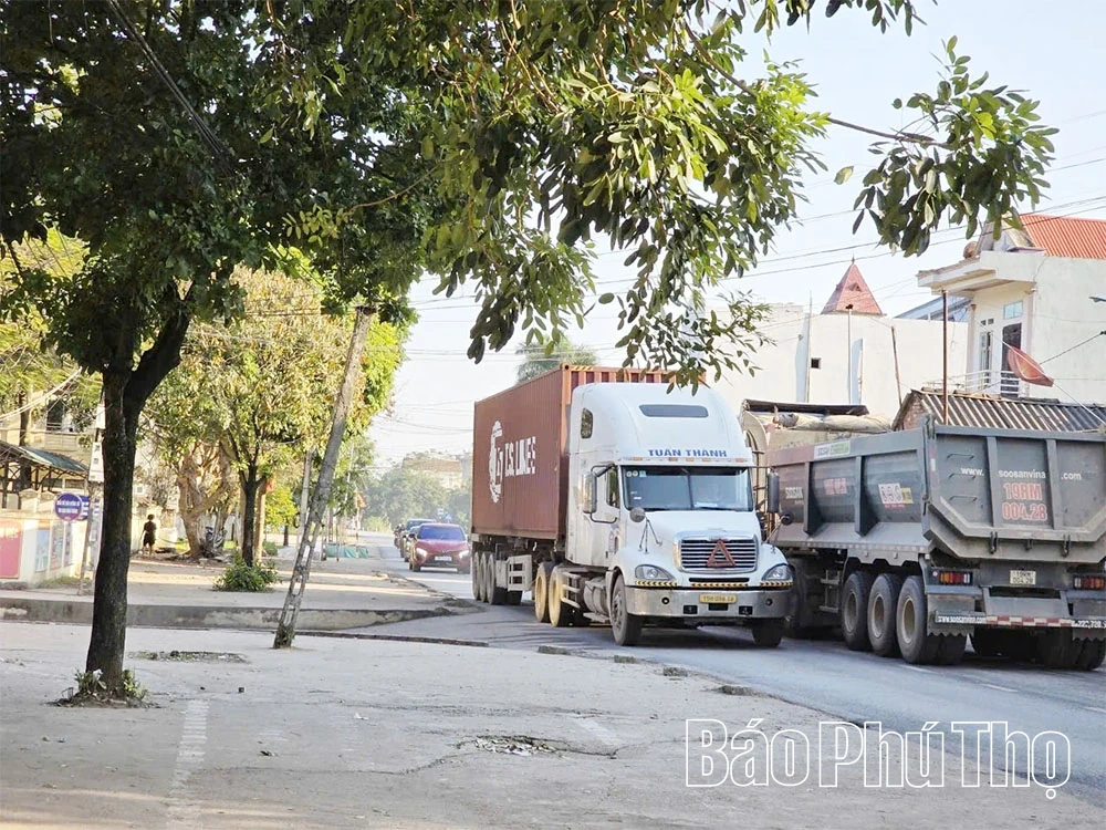 ازدحام ترافیک در منطقه پل وین فو رخ می‌دهد