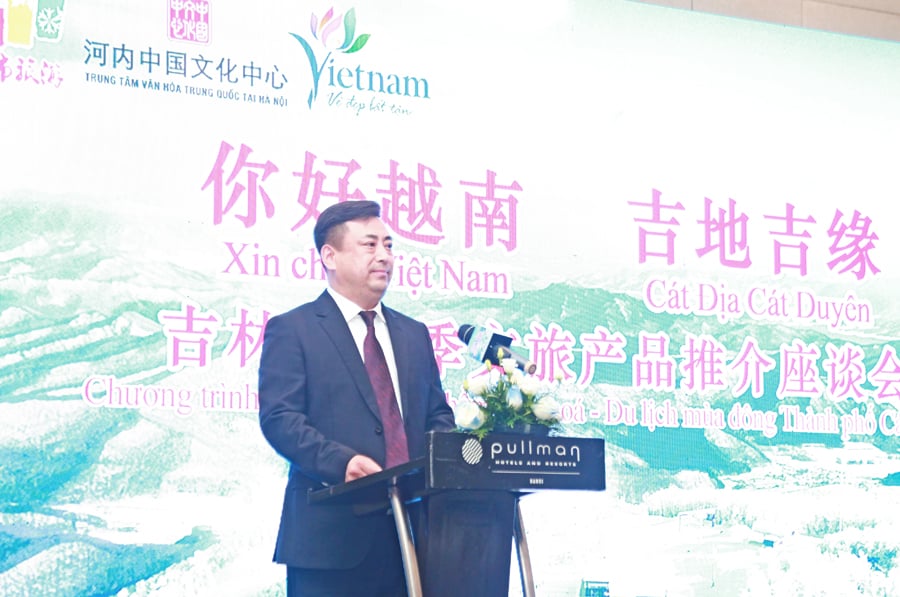 Thành phố Cát Lâm (Trung Quốc) giới thiệu sản phẩm văn hóa du lịch mùa Đông tại Hà Nội - Ảnh 3.