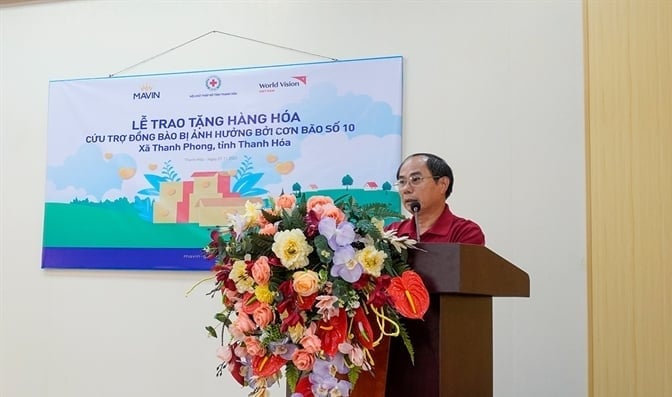 Ông Lê Xuân Hảo - Phó Chủ tịch Hội Chữ Thập đỏ tỉnh Thanh Hóa. Ảnh: Mavin.