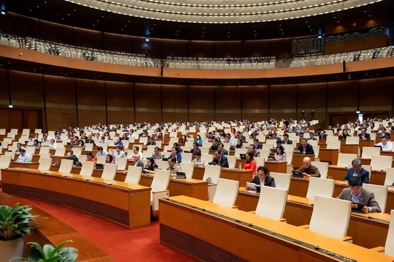 Các Đại biểu tham dự phiên họp. Ảnh: Quochoi.vn