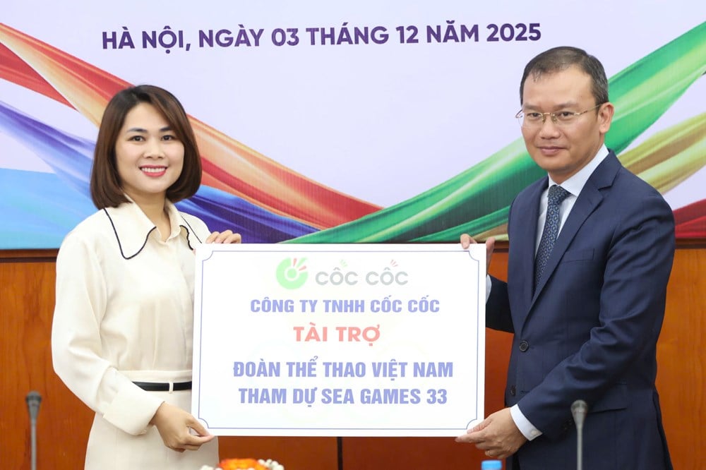 Vietnammobile a Coc Coc doprovázejí a sponzorují vietnamskou sportovní delegaci na SEA Games 33 - foto 1