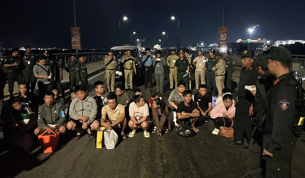 Cetățeni returnați în Vietnam de către Cambodgia