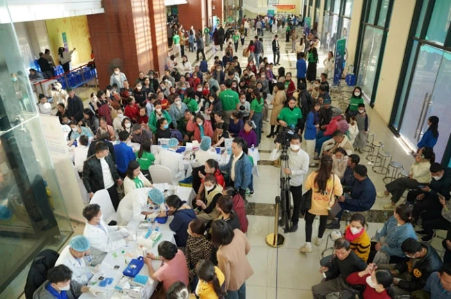 Festival « Vivre sainement au quotidien 2025 » à Thanh Hoa : De nombreuses personnes souffrent de maladies digestives.