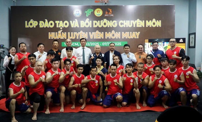 TP HCM tổ chức đào tạo và bồi dưỡng chuyên môn HLV Muay - Ảnh 1.