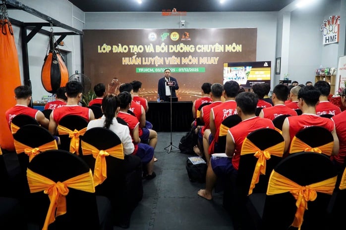 TP HCM tổ chức đào tạo và bồi dưỡng chuyên môn HLV Muay - Ảnh 2.