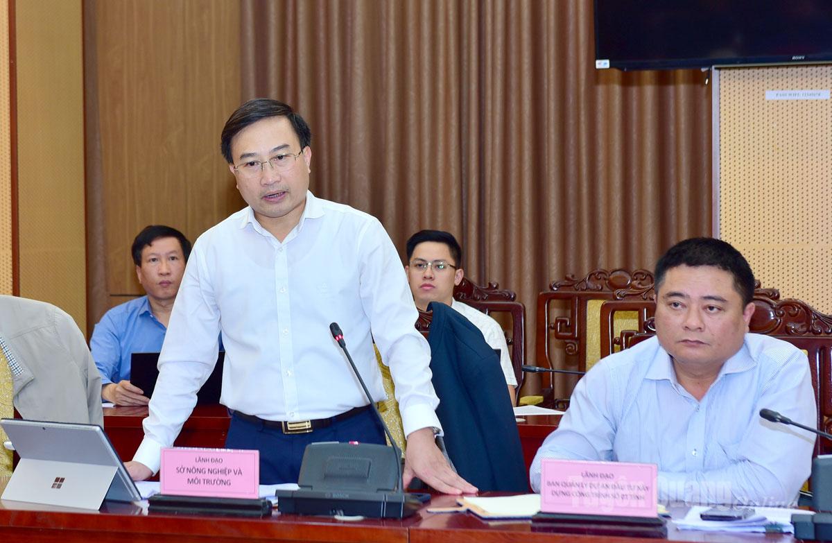 En la reunión hablaron los dirigentes del Departamento de Agricultura y Medio Ambiente.
