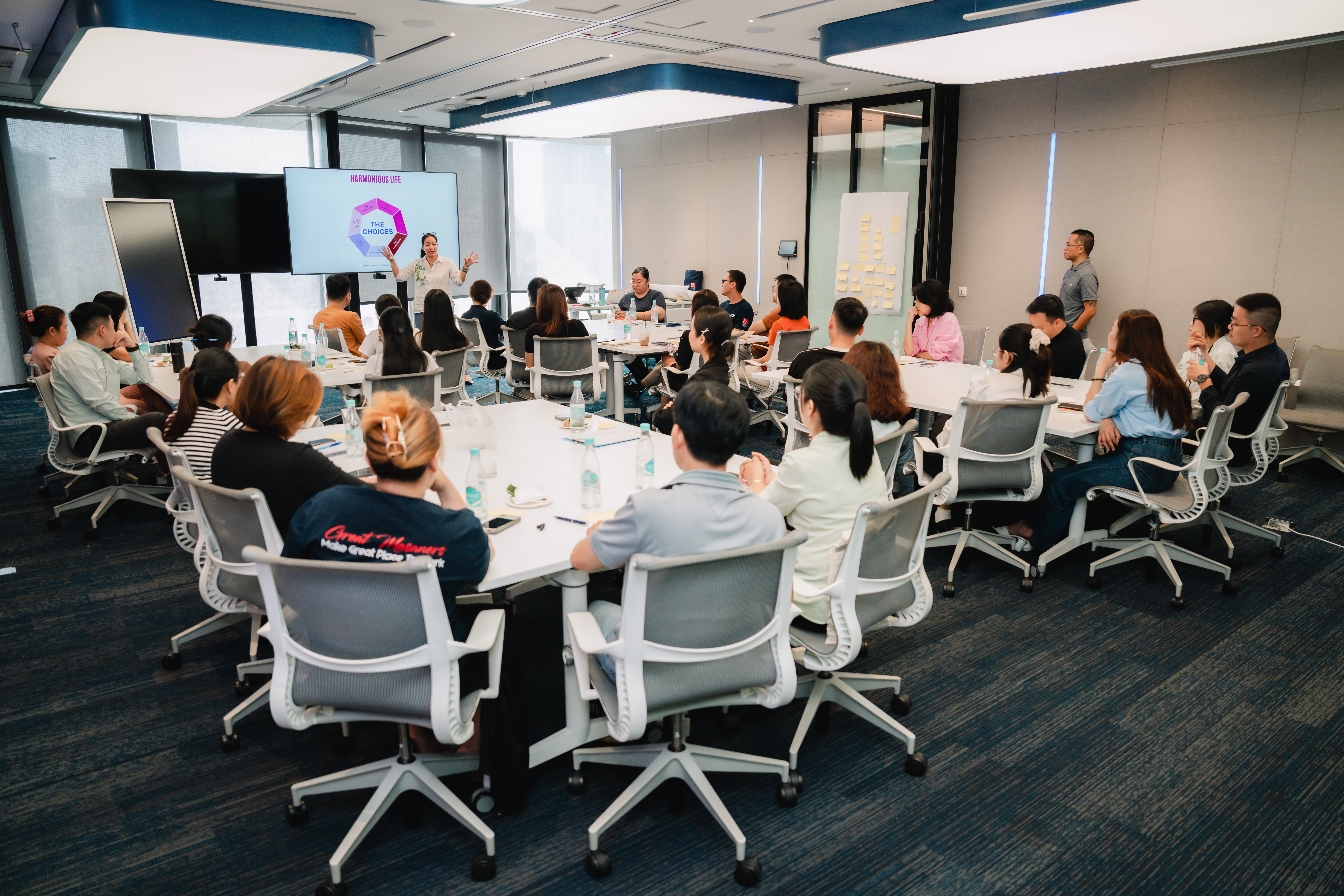 កម្មវិធីបណ្តុះបណ្តាលផ្ទៃក្នុង និងចែករំលែកនៅ Masan Consumer