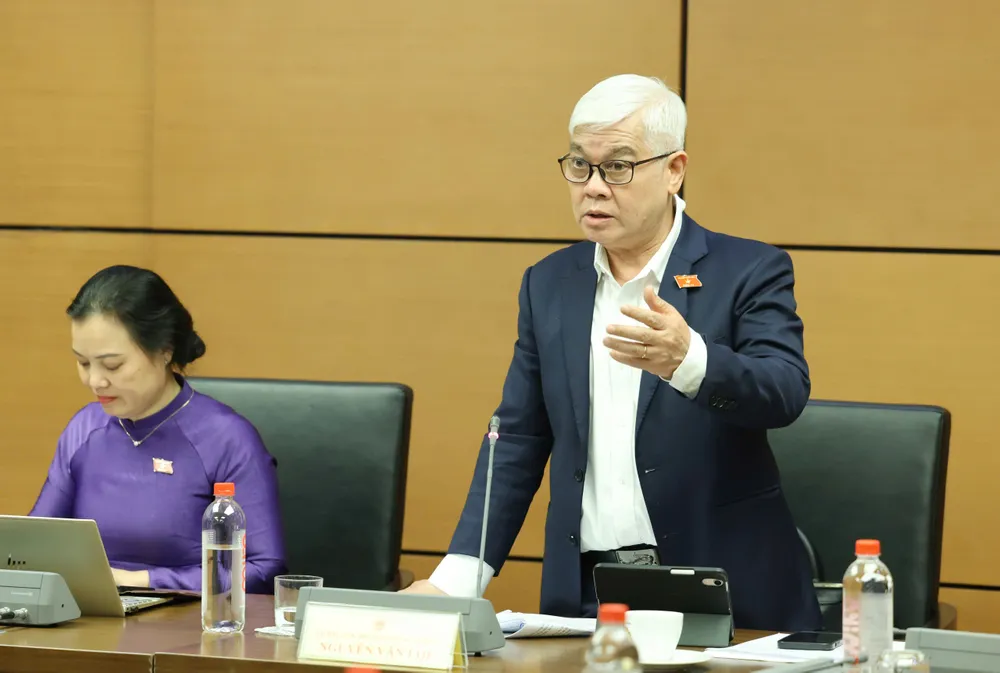 Délégué Nguyen Van Loi (HCMC). Photo de : QUANG PHUC