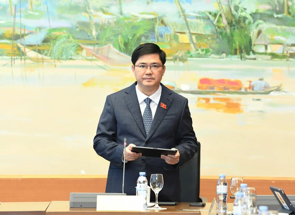 Trưởng Đoàn ĐBQH Thành phố Cần Thơ Nguyễn Tuấn Anh. Ảnh: Lâm Hiển