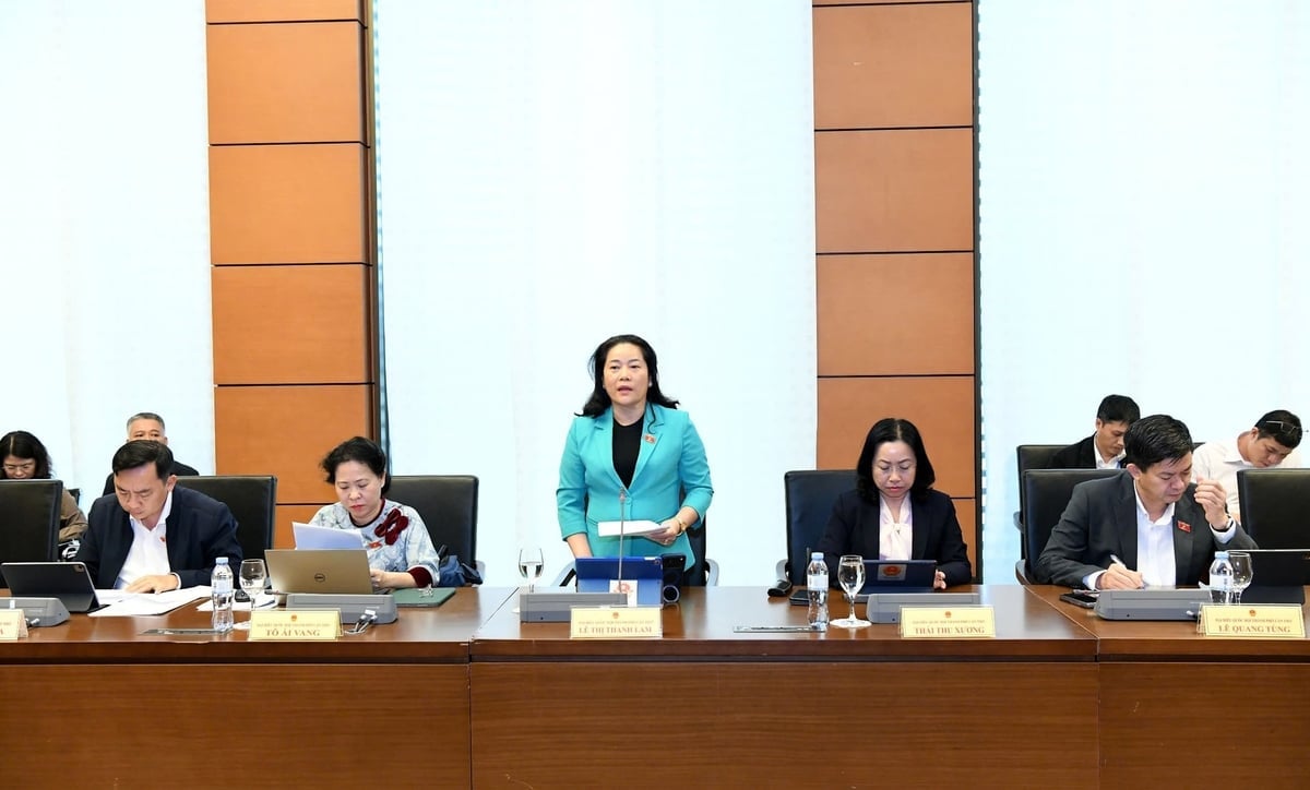 Đại biểu Lê Thị Thanh Lam (Cần Thơ). Ảnh: Lâm Hiển