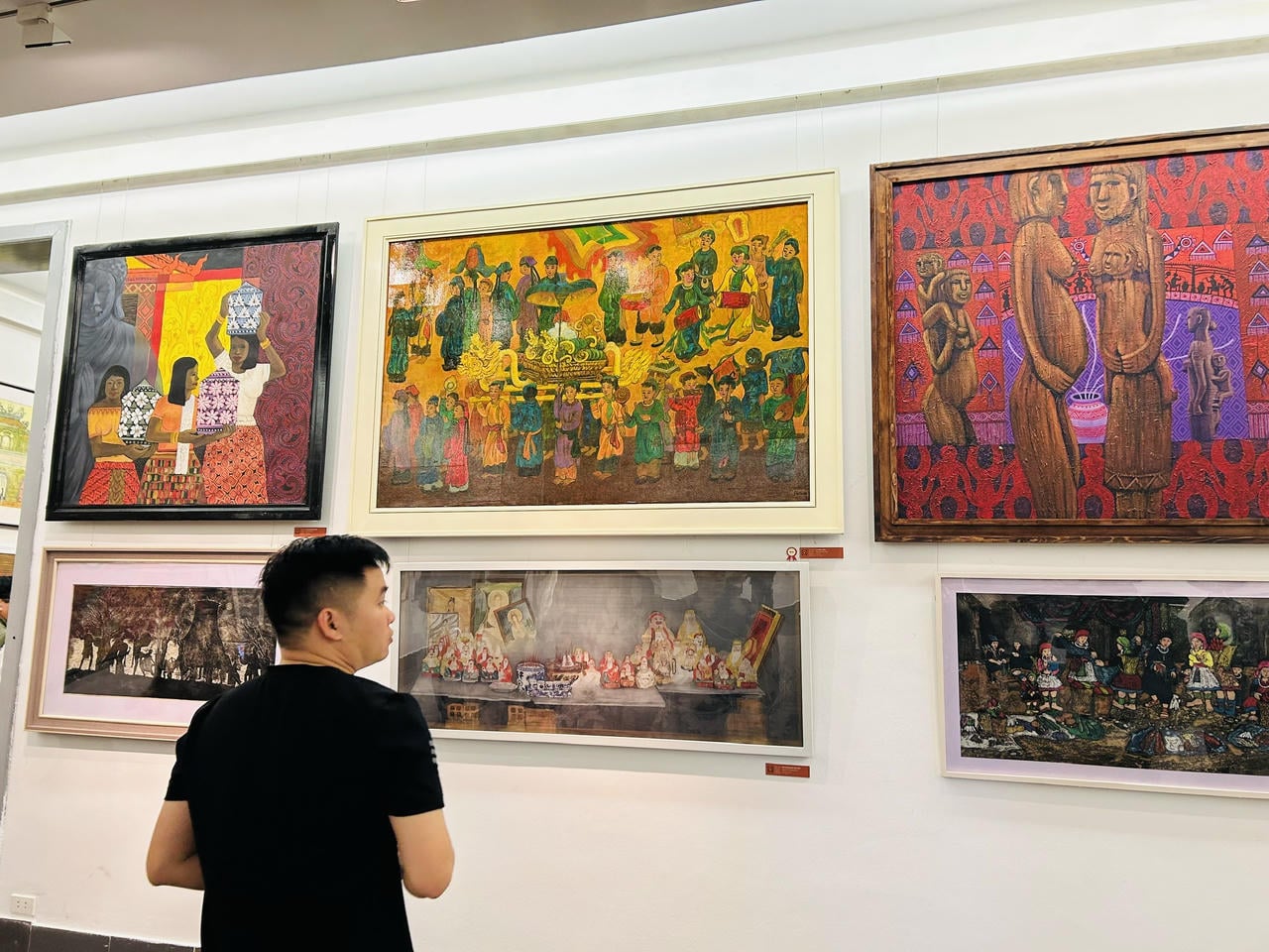 Organizační výbor doufá, že prostřednictvím výstavy bude šířit krásu a hlubokou hodnotu kulturního dědictví (foto: Thuy Duong).