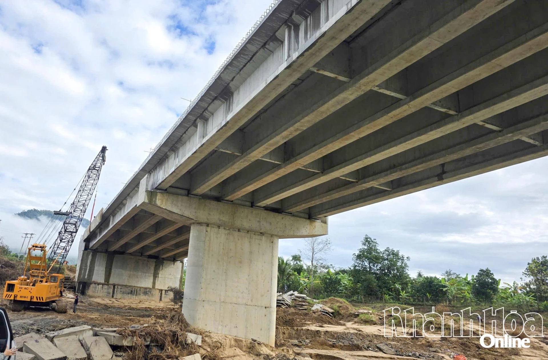 ساخت و ساز در پروژه پل سونگ گیانگ.