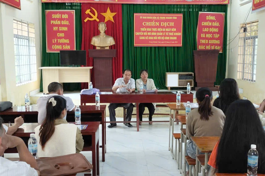 Quang cảnh hoạt động.