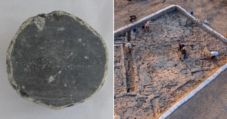 黒曜石　石器 男のロマン　　２５０５２９－０１ トルコで8500年前の黒曜石の鏡が発見される