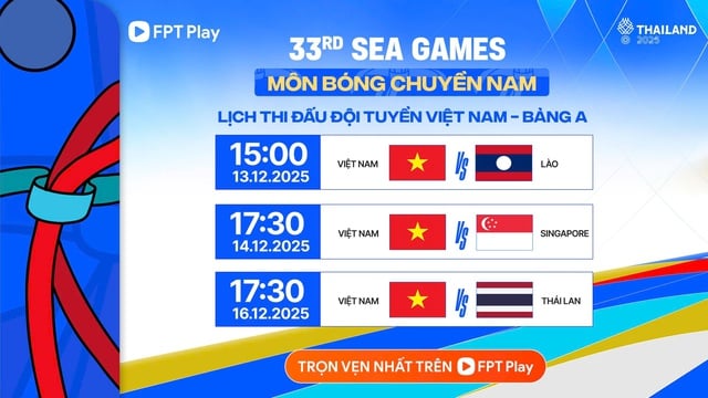 Lịch thi đấu bóng chuyền SEA Games 33 mới nhất: 'Đại chiến' Việt Nam - Thái Lan ngày nào?- Ảnh 2.