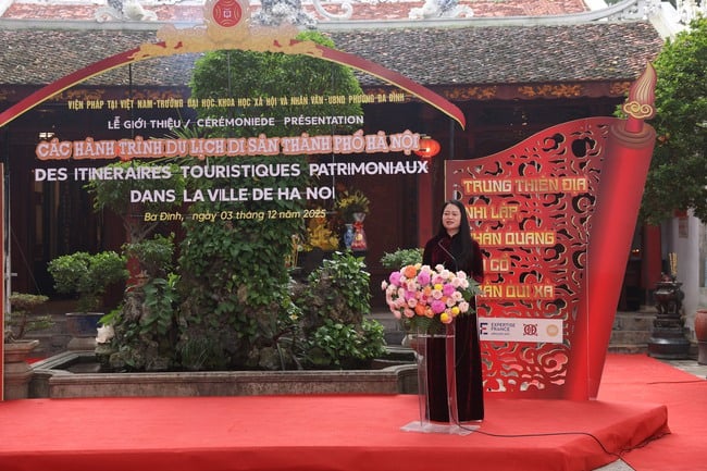 ແນະນຳບັນດາເສັ້ນທາງທ່ອງທ່ຽວມໍລະດົກຮ່າໂນ້ຍ: ເຊື່ອມຕໍ່ບັນດາຄຸນຄ່າວັດທະນະທຳກັບເວທີດີຈີຕອນ - ພາບ 2.