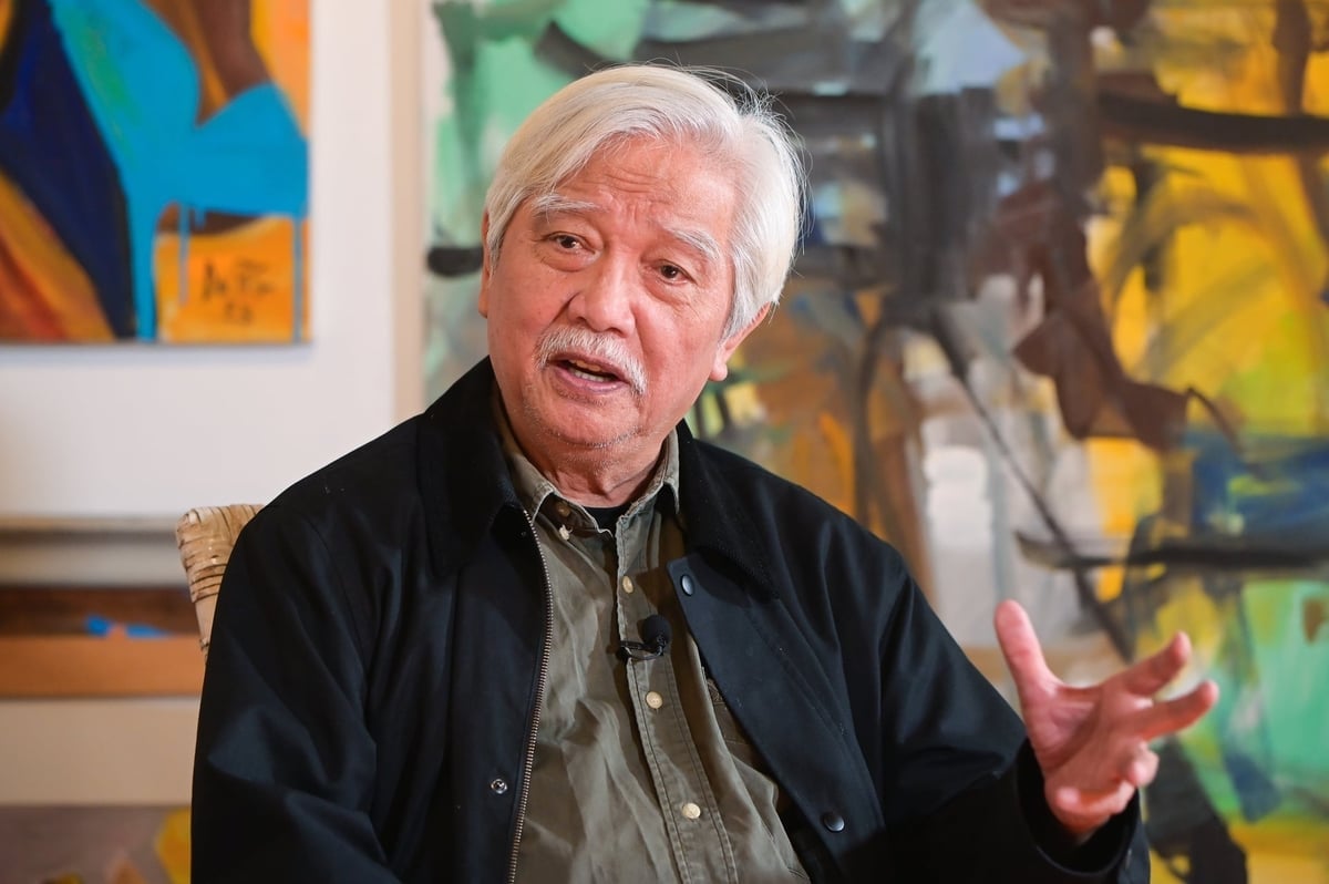 Nhà sử học Dương Trung Quốc. Ảnh: Tùng Đinh.