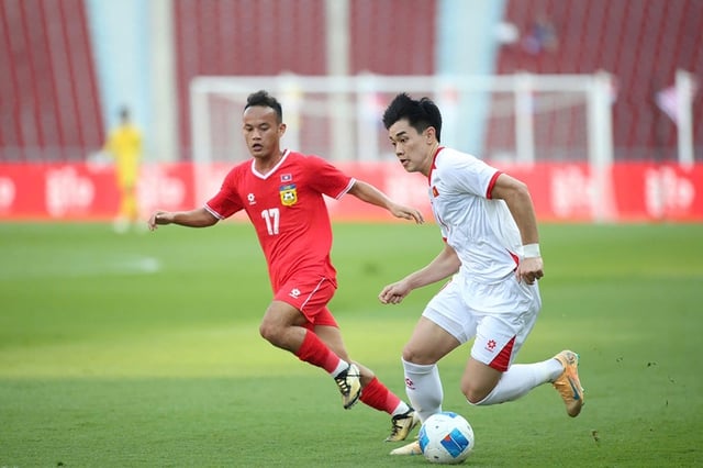 U.23 Vietnam hade en svår start, vilket fick publiken att göra en överraskande förutsägelse inför matchen mot Malaysia: Vinstprocenten är… - Foto 1.