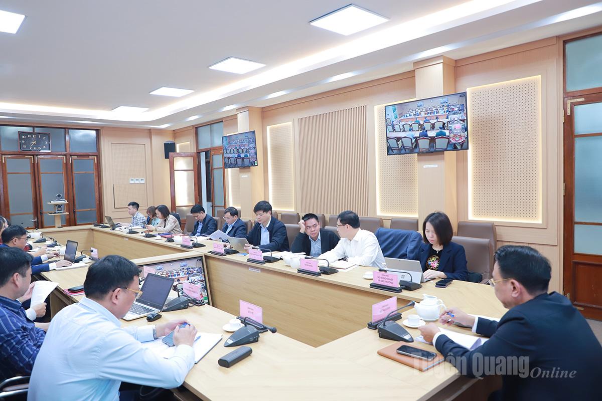 A reunião foi realizada online e contou com a participação de 34 províncias e cidades.