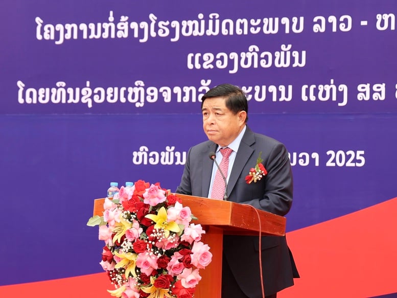 라오스-베트남 우호병원 준공식 및 인수인계 - 사진 2. Khánh thành, bàn giao Bệnh Viện Hữu nghị Lào-Việt Nam- Ảnh 2.