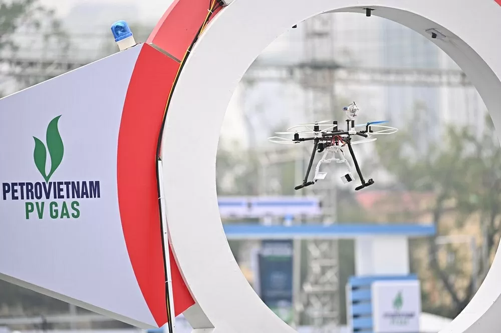 28 excellente studententeams van universiteiten en academies namen deel aan de UAV Innovation Competition 28 đội tuyển sinh viên xuất sắc từ các trường đại học, học viện tham dự Cuộc thi sáng tạo UAV