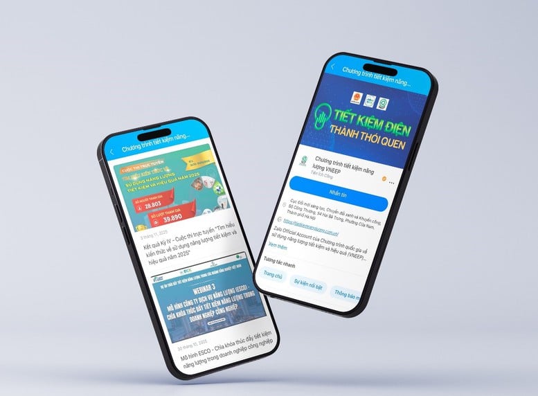 Ra mắt kênh Zalo tuyên truyền về tiết kiệm năng lượng- Ảnh 1.