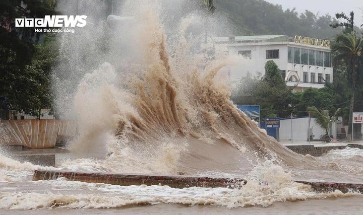 É provável que o Mar do Leste receba a tempestade número 16. (Foto ilustrativa: Minh Khang)