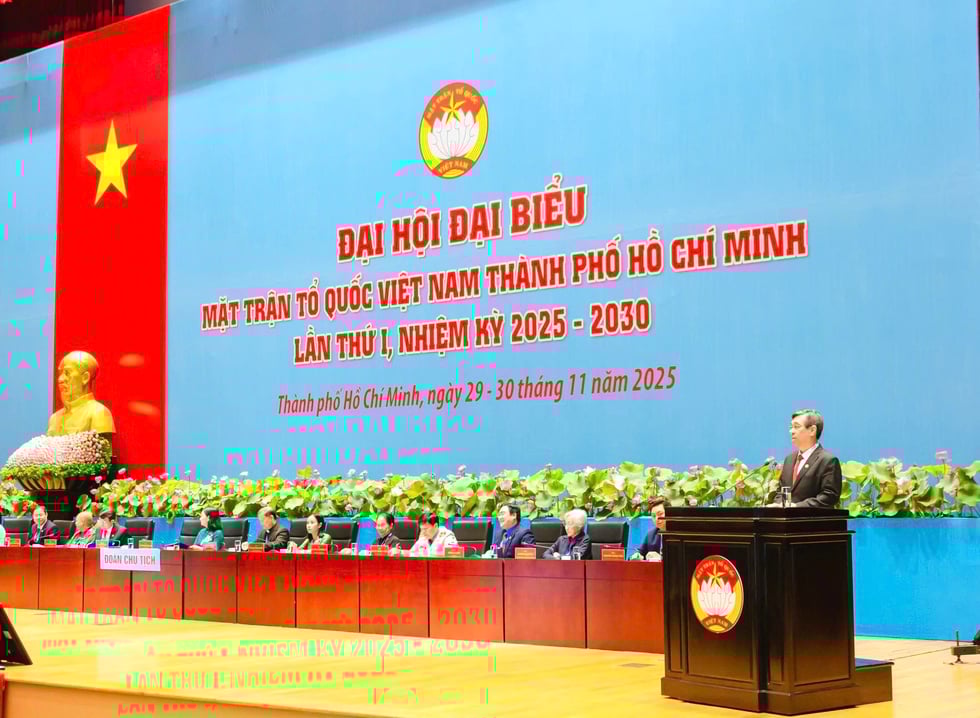 Đại hội đại biểu MTTQ Việt Nam TP.HCM lần thứ 1: Hội tụ trí tuệ và khát vọng phát triển- Ảnh 2.