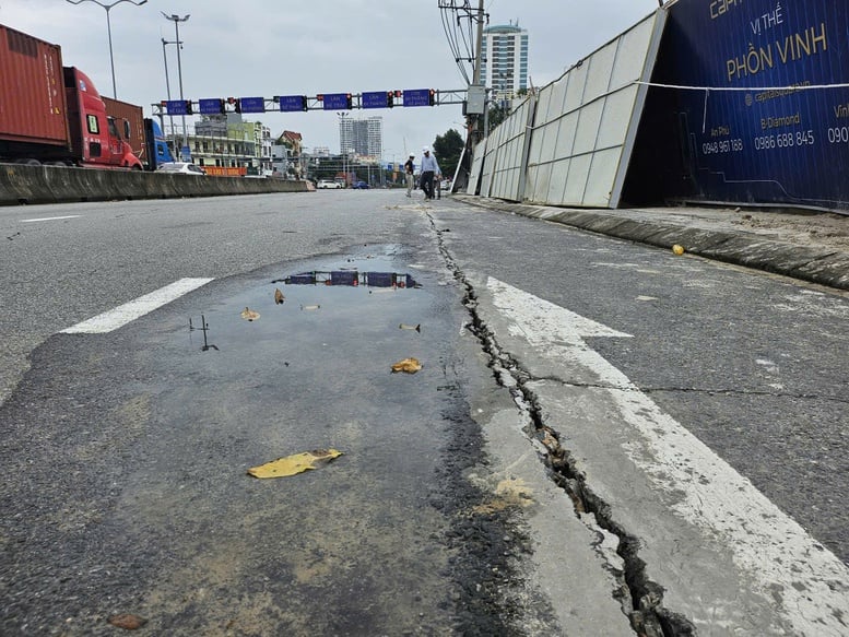 Đà Nẵng: Đánh giá nguyên nhân và đề xuất phương án xử lý hố sụt trên mặt đường- Ảnh 3.