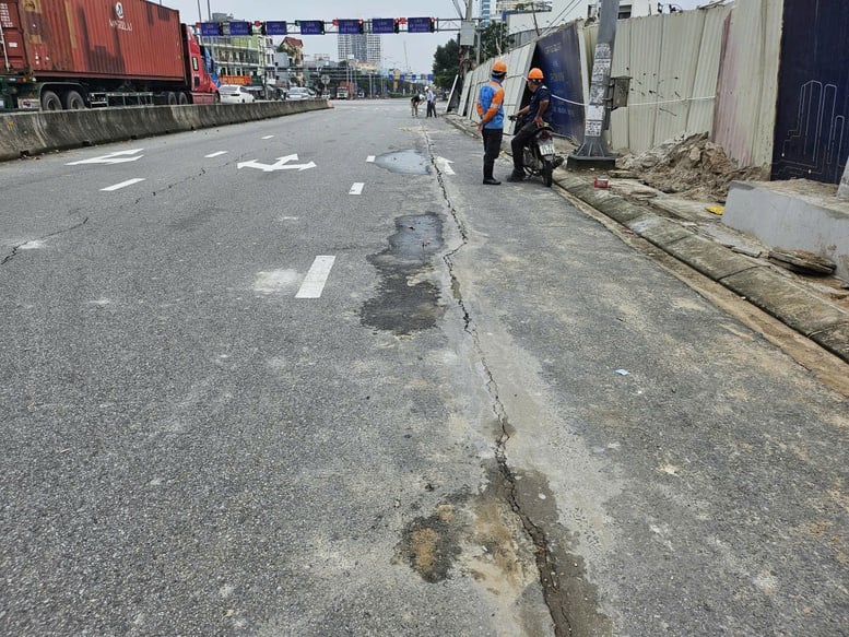 Đà Nẵng: Đánh giá nguyên nhân và đề xuất phương án xử lý hố sụt trên mặt đường- Ảnh 4.