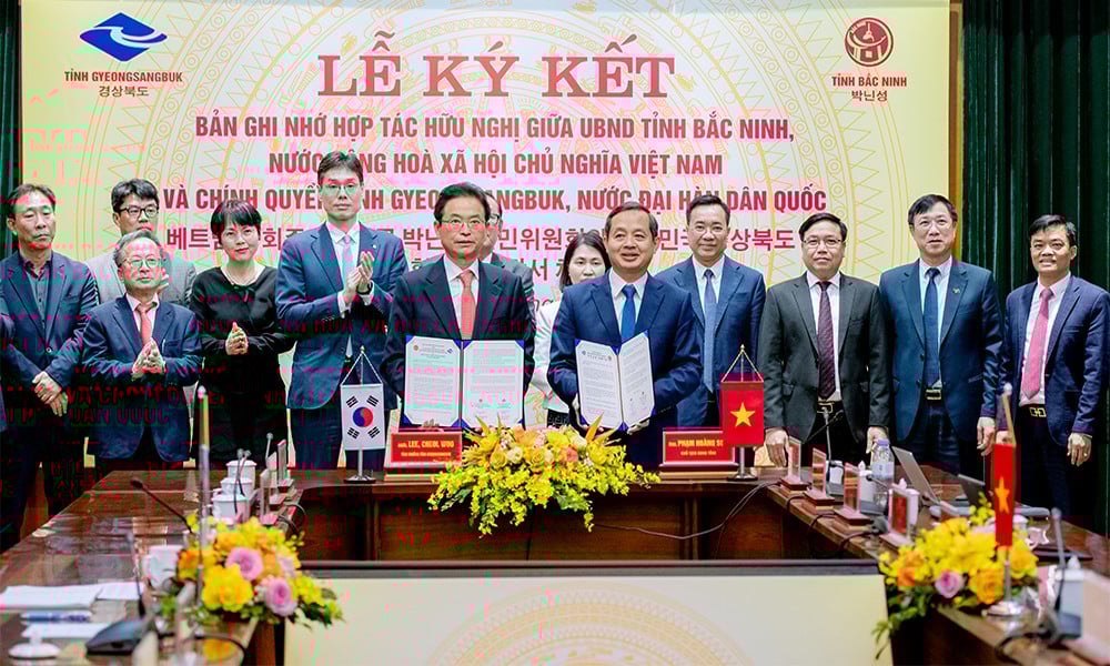 Tỉnh Bắc Ninh và Gyeongsangbuk mở rộng hợp tác kinh tế, giáo dục, văn hóa