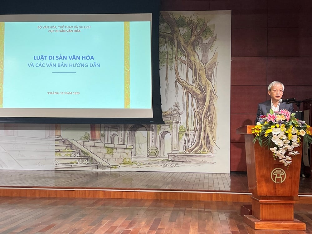 ຮ່າ​ໂນ້ຍ: ຝຶກ​ອົບຮົມ ​ແລະ ຊີ້​ນຳ​ປະຕິບັດ​ກົດໝາຍ​ວ່າ​ດ້ວຍ​ມໍລະດົກ​ວັດທະນະທຳ​ປີ 2024 - ຮູບ​ທີ 2