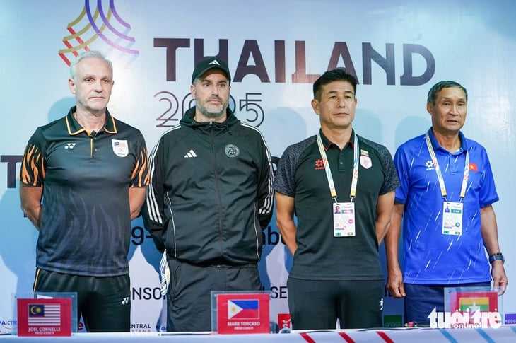 Các đối thủ của tuyển nữ Việt Nam nói gì trước vòng bảng SEA Games 33? - Ảnh 1.