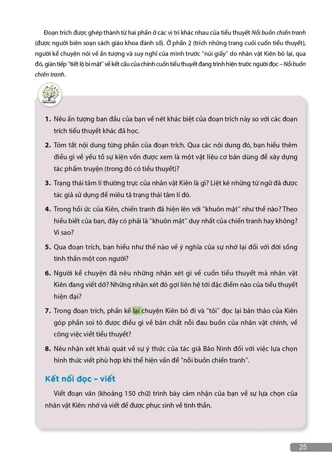 12वीं कक्षा की साहित्य पुस्तक, कनेक्टिंग नॉलेज विद लाइफ़ श्रृंखला के पाठ