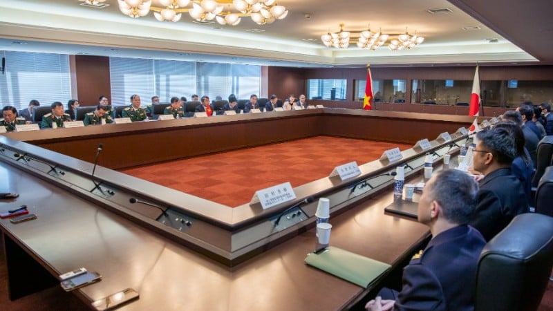 ឆាកសន្ទនា។ (រូបថត៖ VNA)