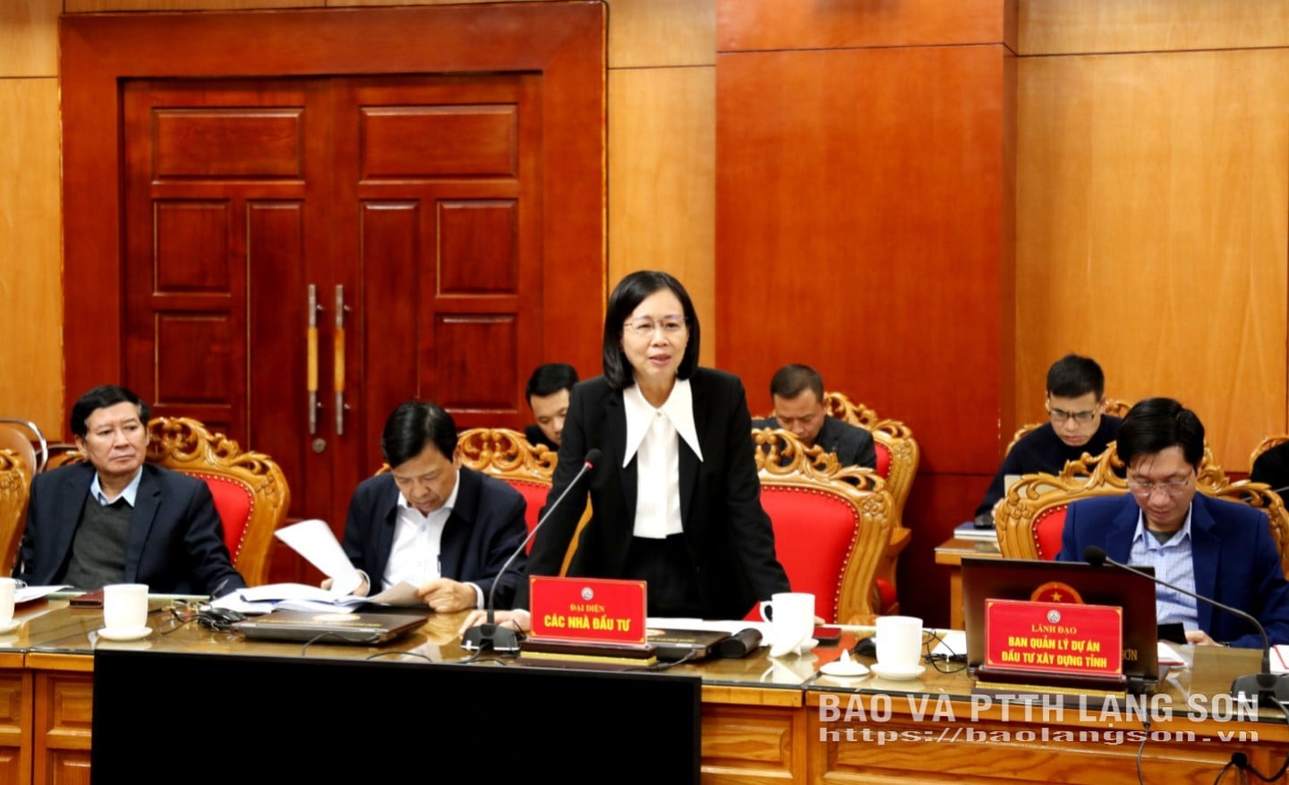 Wakil pelabur VSIP Lang Son Industrial Park melaporkan kemajuan projek