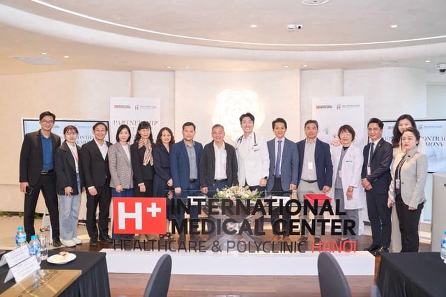 Phòng khám Đa khoa Quốc Tế H PLUS và Bệnh viện Đại học Y Hà Nội ký kết hợp tác chiến lược trong chuyên môn y tế- Ảnh 3.