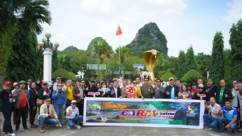 Caravana - Nova oportunidade para o turismo em Quang Tri