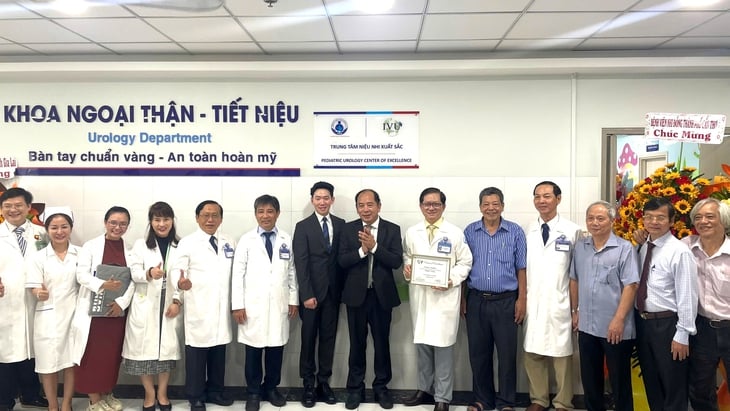 Bệnh viện Nhi đồng 1 có Trung tâm Niệu nhi xuất sắc tại Việt Nam - Ảnh 1.