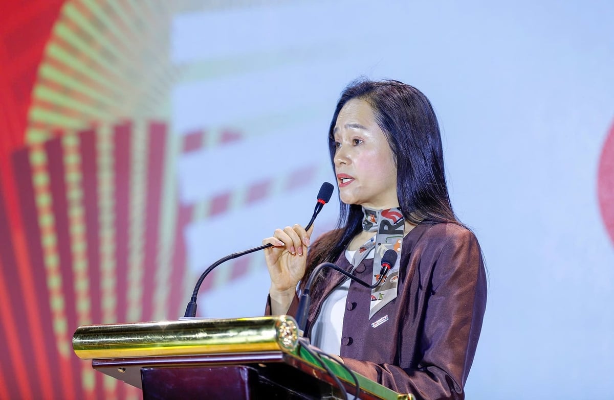 Bà Nguyễn Thị Trà My, Tổng giám đốc PAN Group và Chủ tịch Vinaseed. Ảnh: Khương Trung.