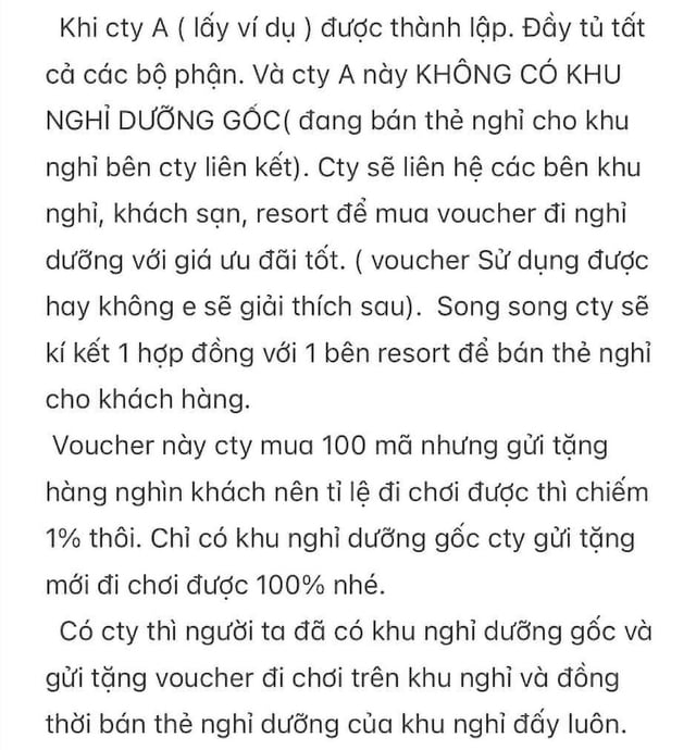 ការប្រែប្រួលនៃគំរូ 'កម្មសិទ្ធិវិស្សមកាល'៖ ការដាក់អន្ទាក់នៅក្នុង 'សិក្ខាសាលាបិទ' - រូបថត 2 ។ Biến tướng mô hình 'sở hữu kỳ nghỉ': Giăng bẫy trong các 'hội thảo kín'- Ảnh 2.