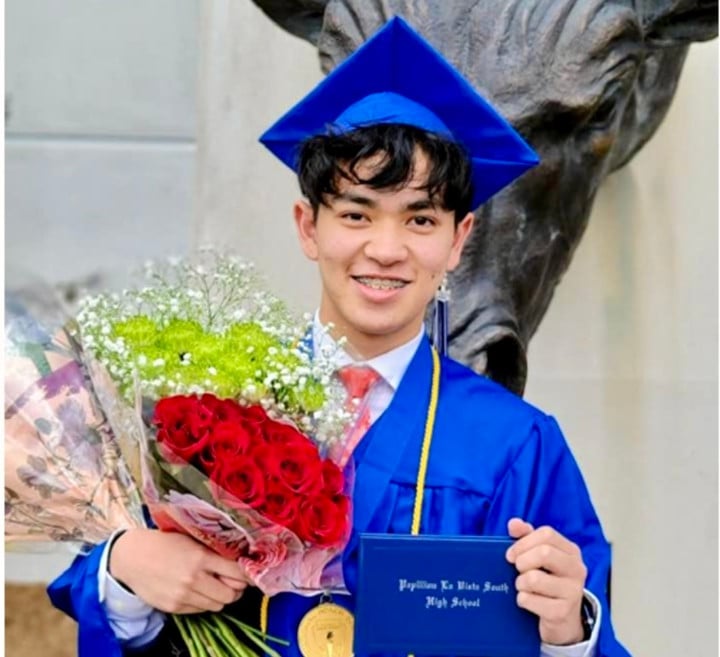 Nguyen Duc Anh Phu hat mit seiner Startup-Geschichte ein Harvard-Stipendium gewonnen.