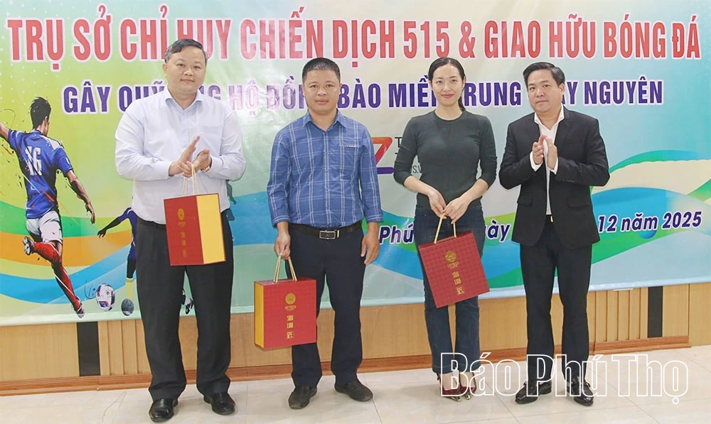 Resumo da sede da Campanha 515 e da arrecadação de fundos para apoiar a população das Terras Altas Centrais.