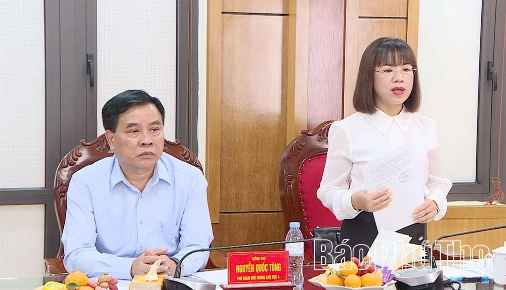 Banca de Stat a Regiunii 4 colaborează cu comuna Binh Nguyen la funcționarea sistemului Fondului de Credit Popular.