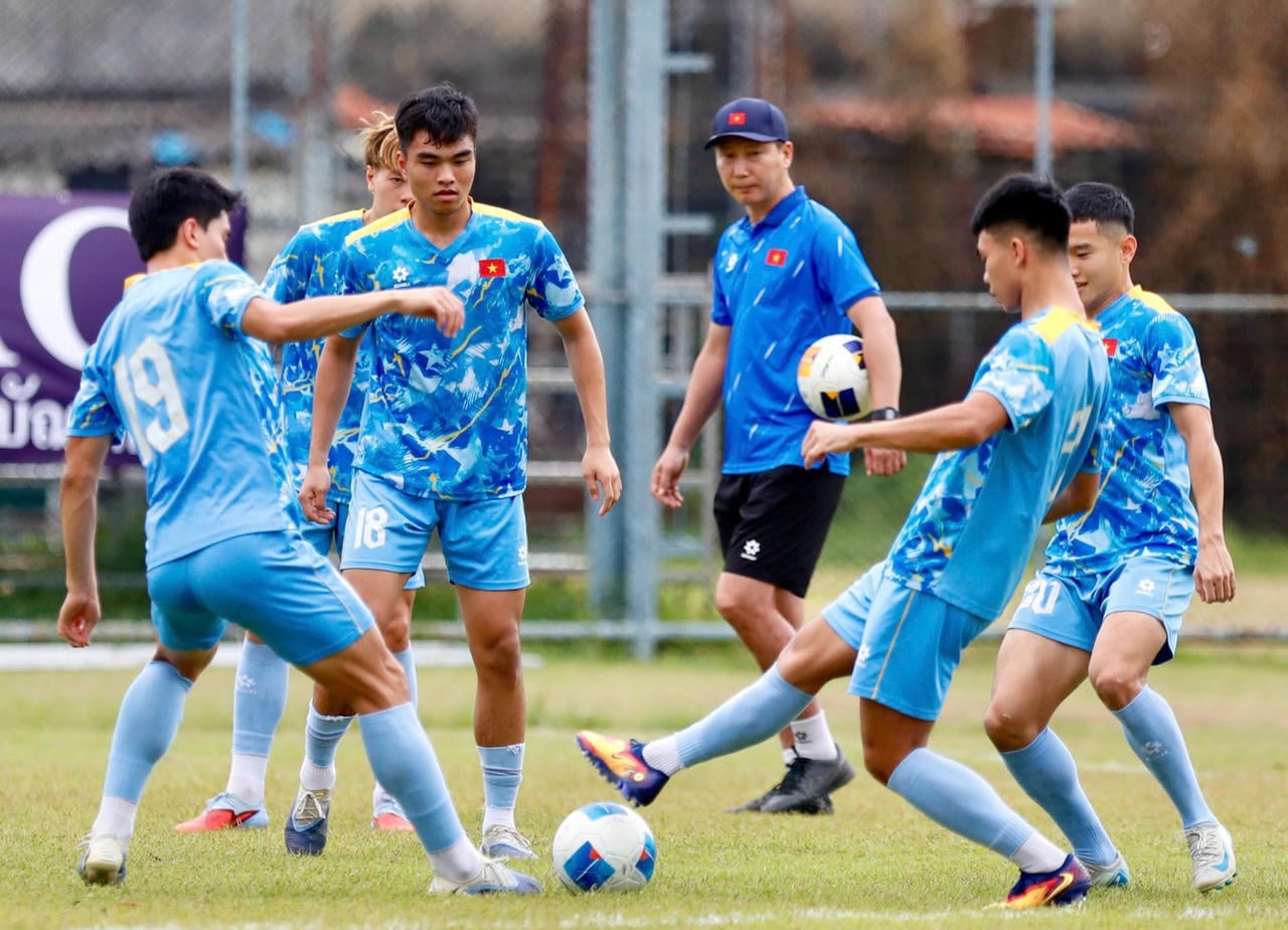 U22 វៀតណាមសម្រាកយូរមុនជួបម៉ាឡេស៊ី