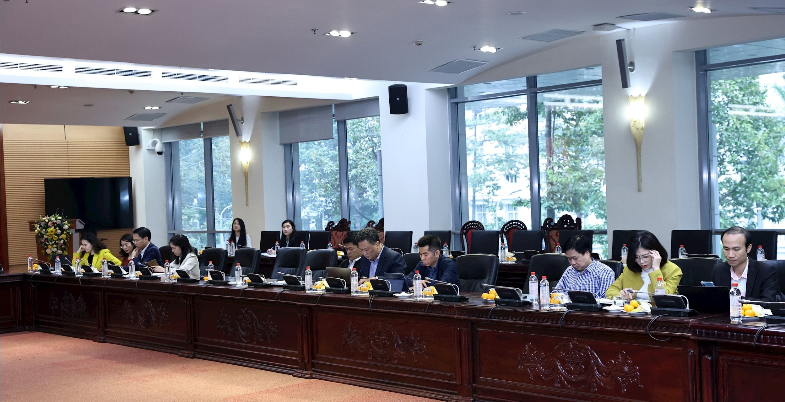 Delegados presentes na reunião (3)