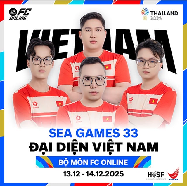 FC Online Việt Nam đặt mục tiêu giành huy chương vàng tại SEA Games 33- Ảnh 1.